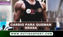 Rutina sport quema grasa